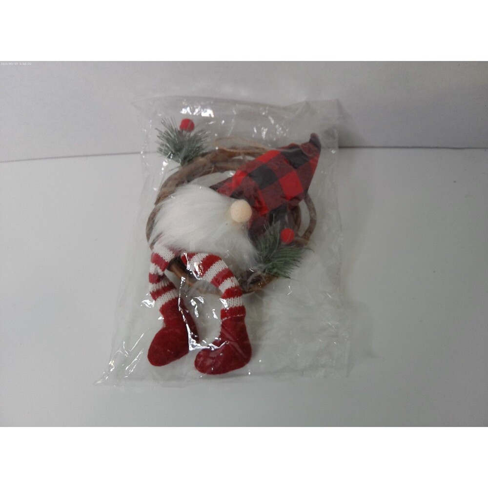 Gnome Mini Wreath 6.5 inch